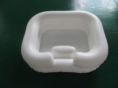 沖氣PVC小號(hào)洗頭盆 多用途充氣洗澡盆的性價(jià)比之選